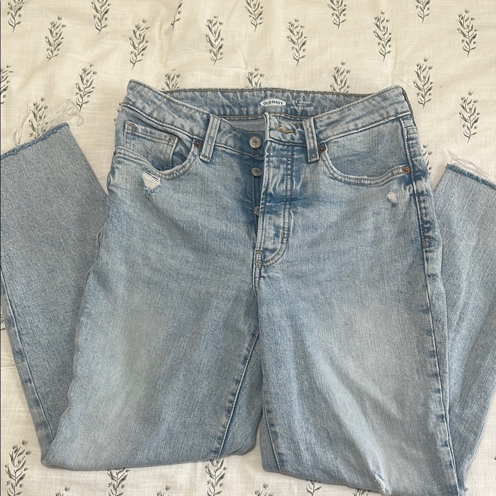 old navy Women's Light Blue Jeans